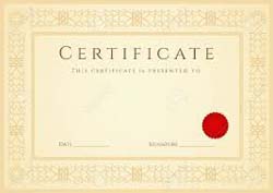 certificato